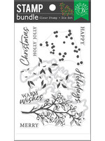 HERO ARTS Color Layering Holly Branch Bundle (C)