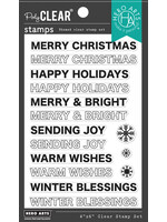 HERO ARTS Offset Holiday Messages
