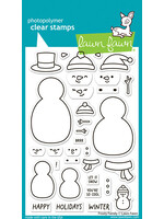 Lawn Fawn Frosty Family Stamp