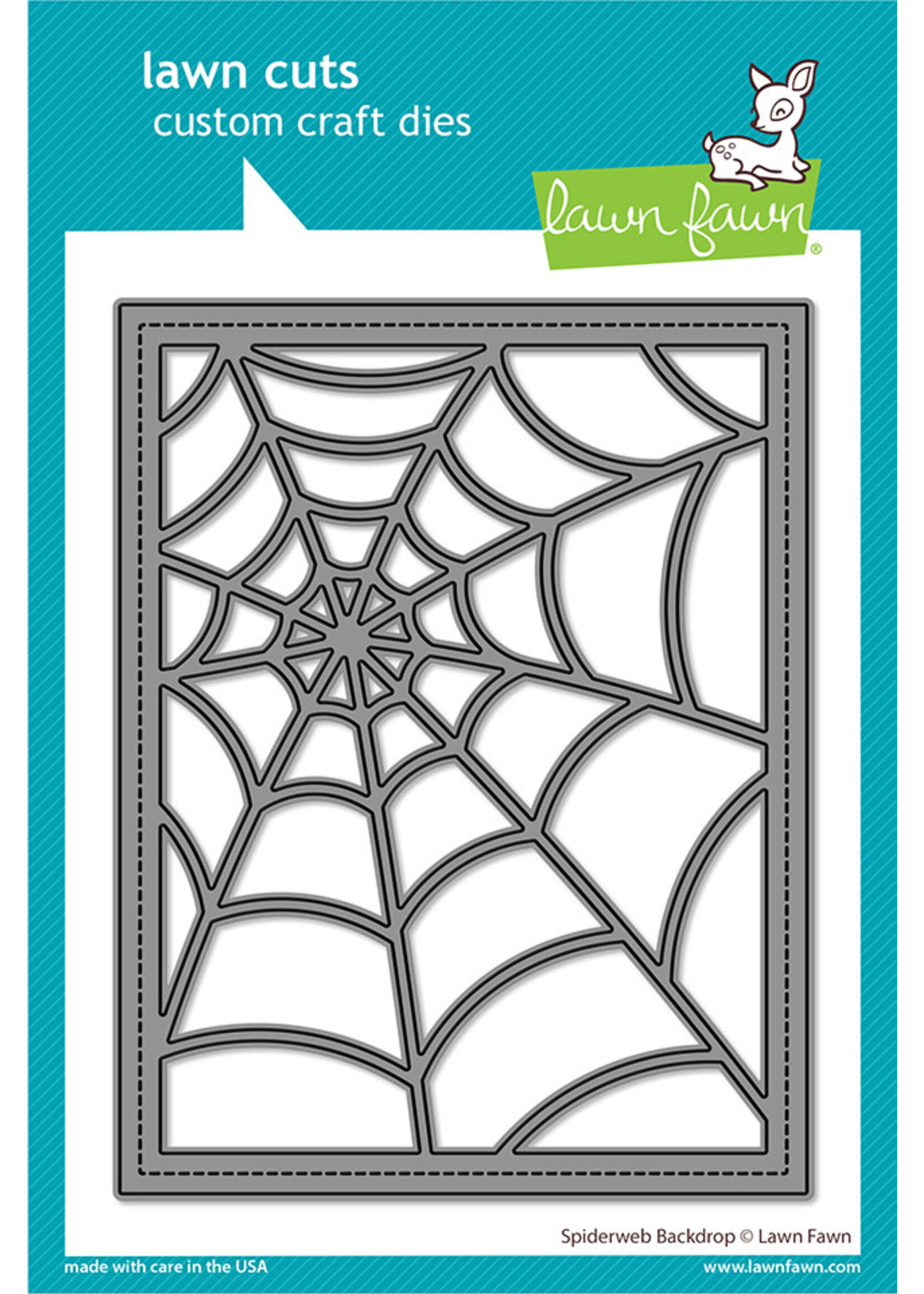 Lawn Fawn Spiderweb Backdrop Die