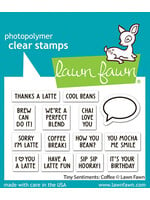 Lawn Fawn Tiny Sentiments: Coffee Stamp