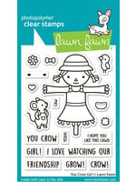 Lawn Fawn You Crow Girl Stamp