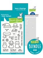 Lawn Fawn Frosty Family Add-on Stamp/Die/ Stencil Bundle