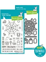 Lawn Fawn Sweet Spiders Stamp/Die/Stencil Bundle