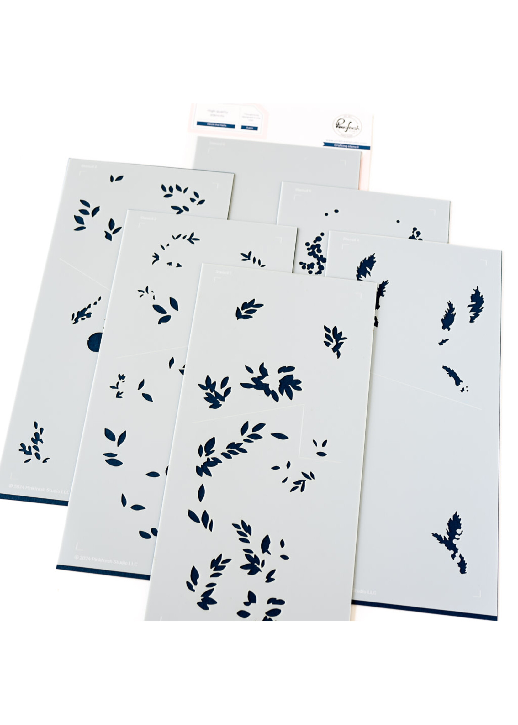 PinkFresh Studios Deck the Halls Stencil