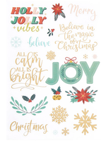 spellbinders Oh Joyful Day Clear Sticker Pack from Rosie's Studio