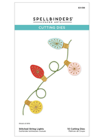 spellbinders Stitched String Lights Dies