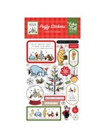 Echo Park Winnie the Pooh Christmas: Puffy Stickers