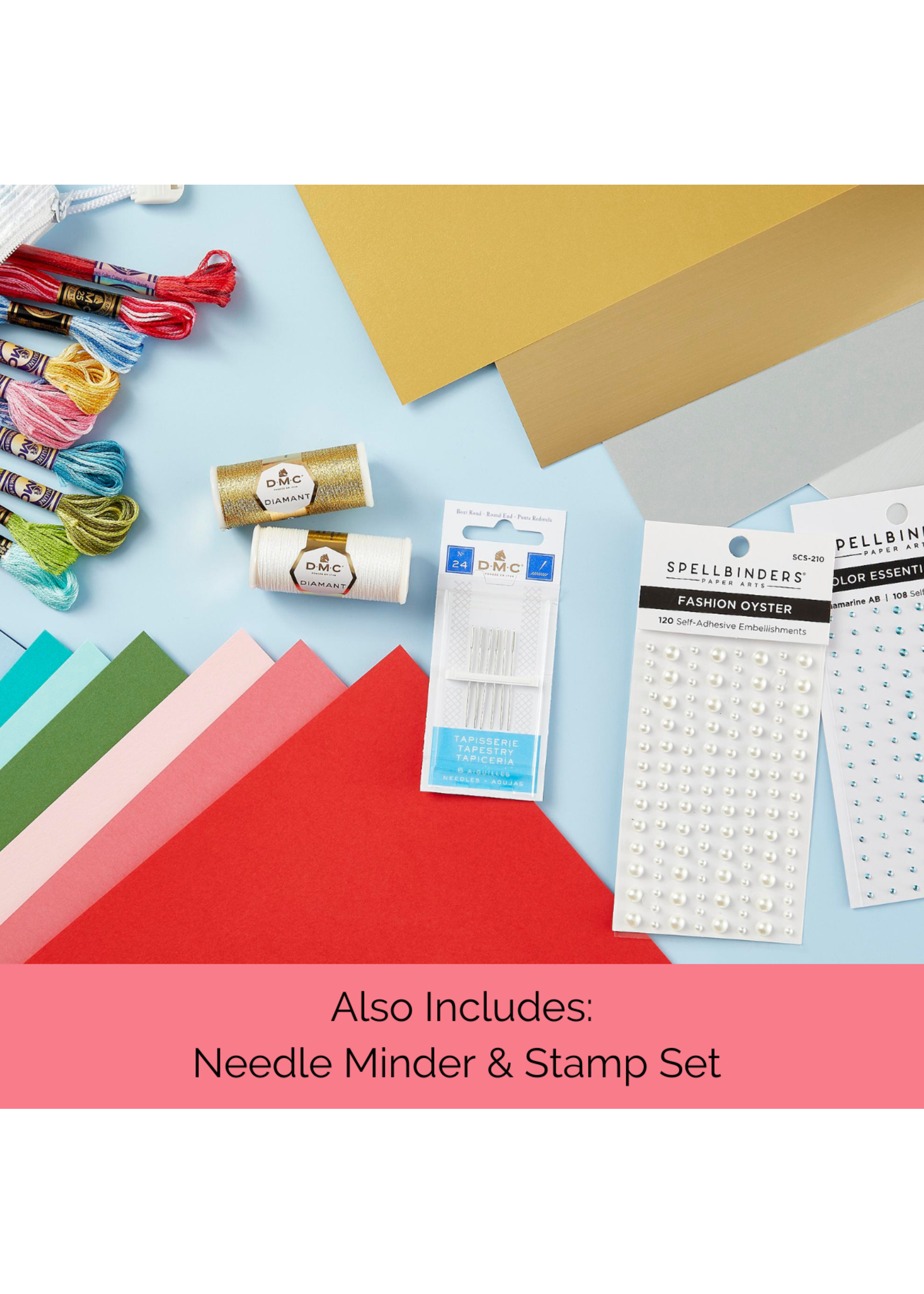 spellbinders 2024 12 Days of Stitchmas:  Stitch Along Add-on Kit