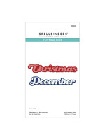 spellbinders Christmas & December Etched Dies from Storytelling Collection