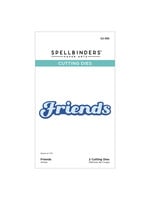 spellbinders Friends Etched Dies from Storytelling Collection