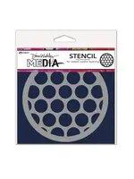 RANGER Dina Wakley Media Big Circles Coaster Stencil