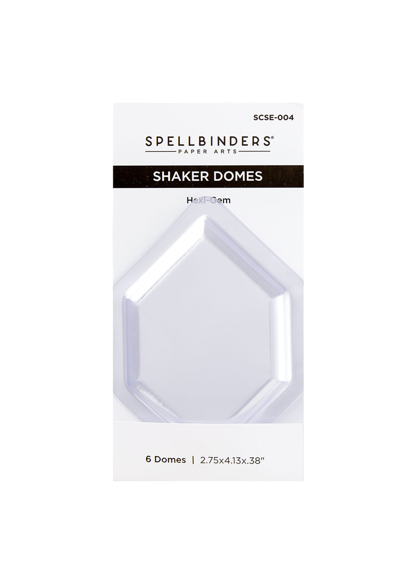spellbinders Spellbinders Hexi-Gem Shaker Domes