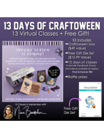 13 Days Of Craftoween 2025 Virtual Class w/ Free Gift