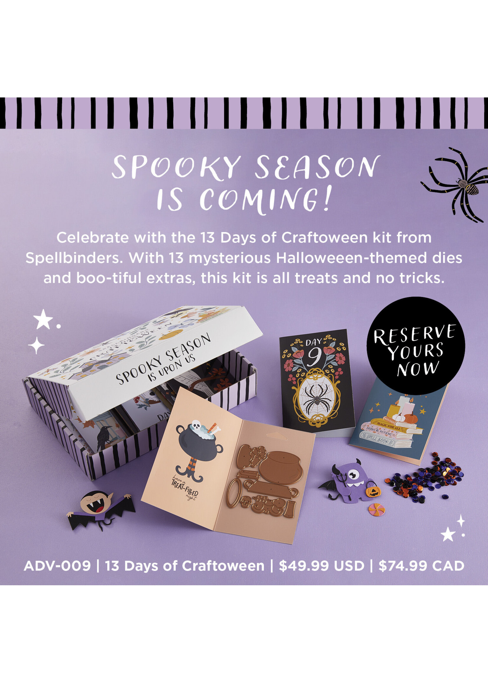 13 Days Of Craftoween 2025- kit only