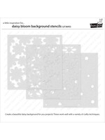 Lawn Fawn Daisy Bloom Background Stencils