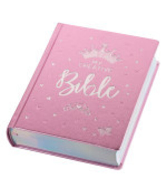 Metallic Pink Faux Leather My Creative Bible for Girls - an ESV Journaling Bible