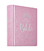 Metallic Pink Faux Leather My Creative Bible for Girls - an ESV Journaling Bible
