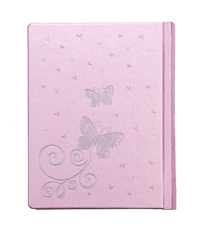 Pink Faux Leather My Creative Bible for Girls - ESV Journaling Bible