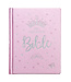 Christian Art Gifts Pink Faux Leather My Creative Bible for Girls - ESV Journaling Bible