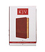Brown Faux Leather Large Print Compact King James Version Bible