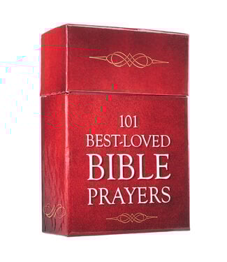 Christian Art Gifts 101 Best-Loved Bible Prayers Box of Blessings | 祝福金句卡