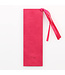 Faith Pink Faux Leather Bookmark - Hebrews 11:1