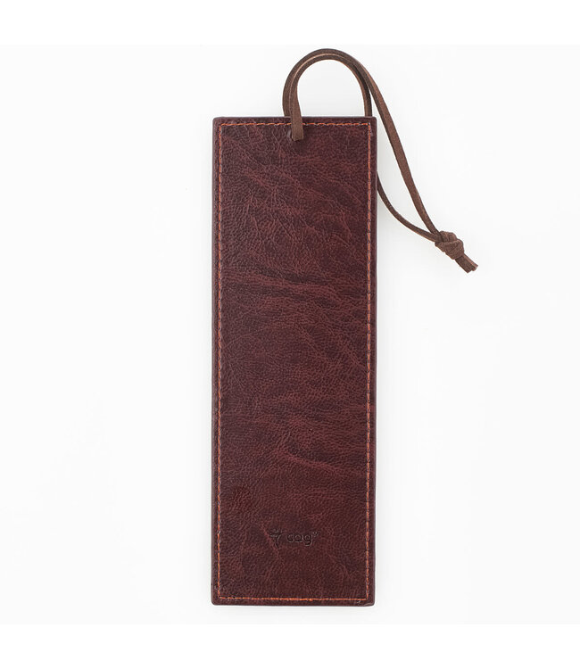 For I Know The Plans Brown - Faux Leather Bookmark - Jeremiah 29:11