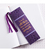 I Can Do All This - Purple Faux Leather Bookmark - Philippians 4:13
