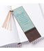 Blessed Is She Who Has Believed Faux Leather Bookmark - Luke 1:45 | 仿皮書籤