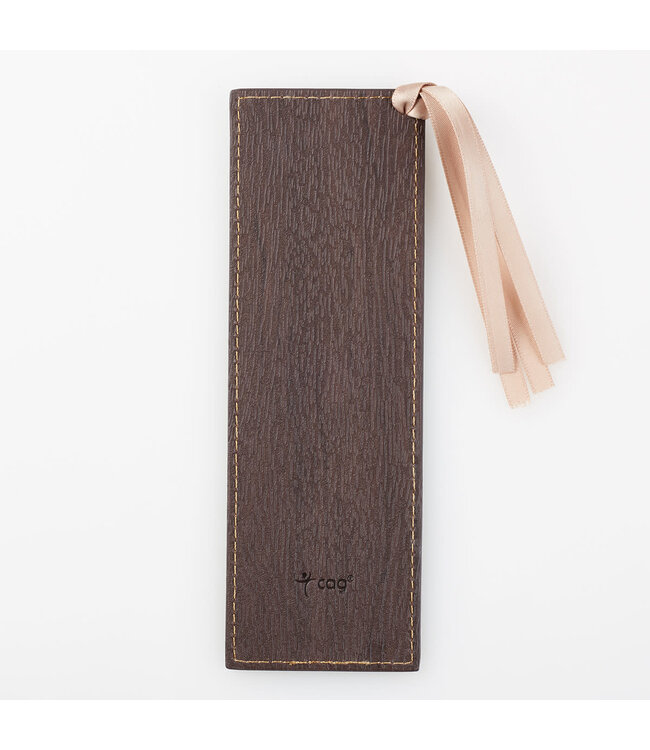 Blessed Is She Who Has Believed Faux Leather Bookmark - Luke 1:45 | 仿皮書籤