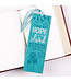 Hope in the Lord Teal Faux Leather Bookmark - Isaiah 40:31