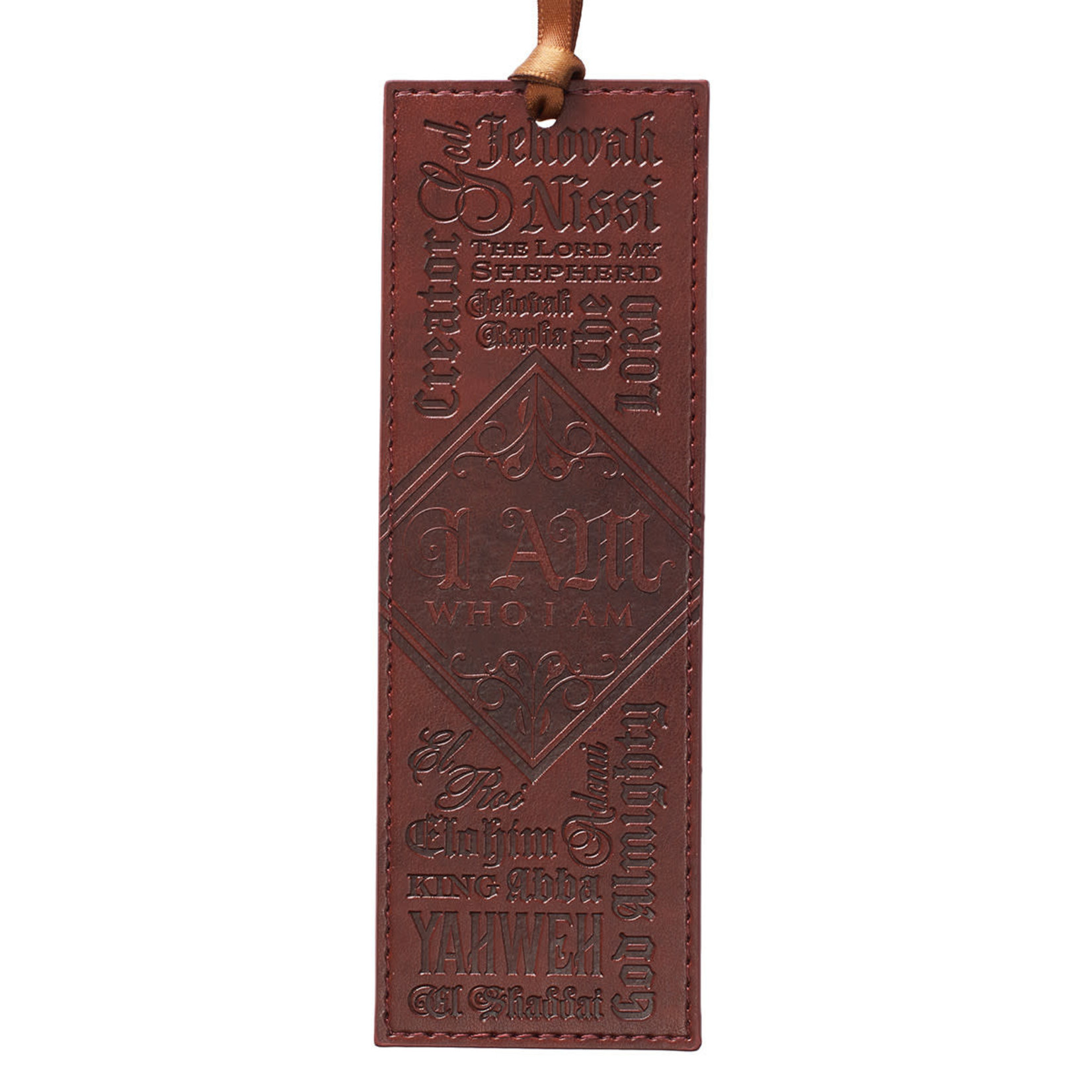 Christian Art Gifts Names of God - LuxLeather Bookmark