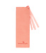 All Things - Coral Faux Leather Bookmark - Romans 8:28 （珊瑚色仿皮書籤 - 羅馬書8:28）