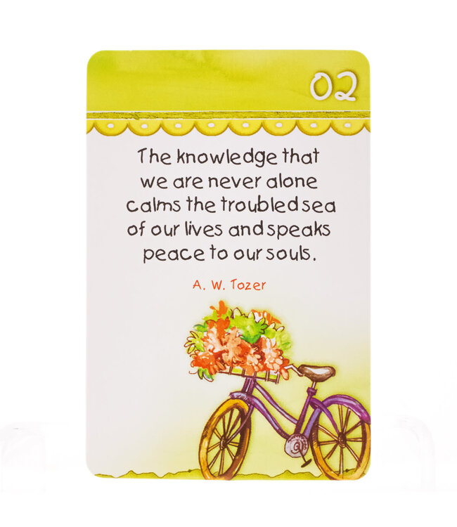 101 Ways to Stop Worrying & Start Living - Box of Blessings（祝福金句卡）