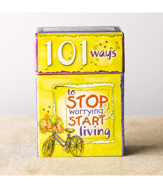 101 Ways to Stop Worrying & Start Living - Box of Blessings（祝福金句卡）