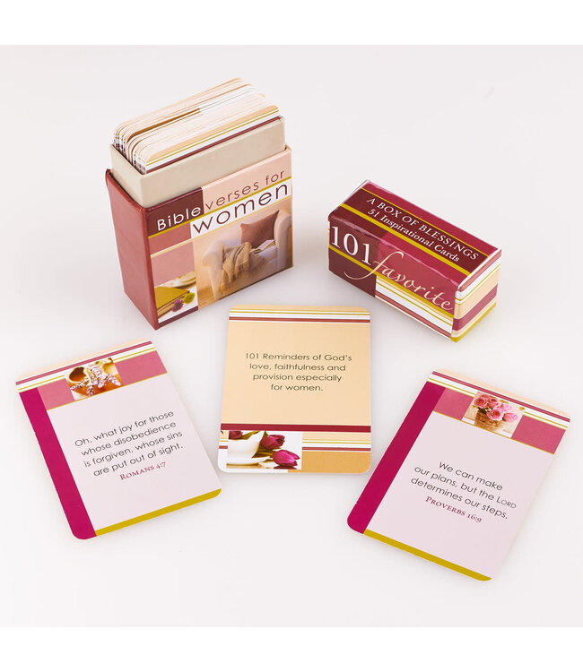 101 Favorite Bible Verses for Women - Box of Blessings