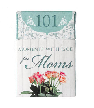 Christian Art Gifts 101 Moments with God for Moms Box of Blessings
