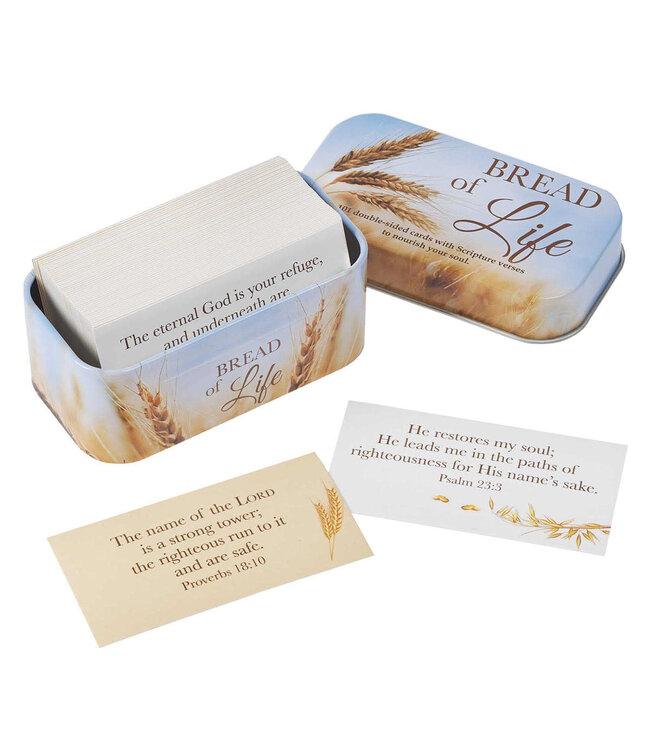 101 Promise Cards in Tin Bread of Life | 101張應許金句卡