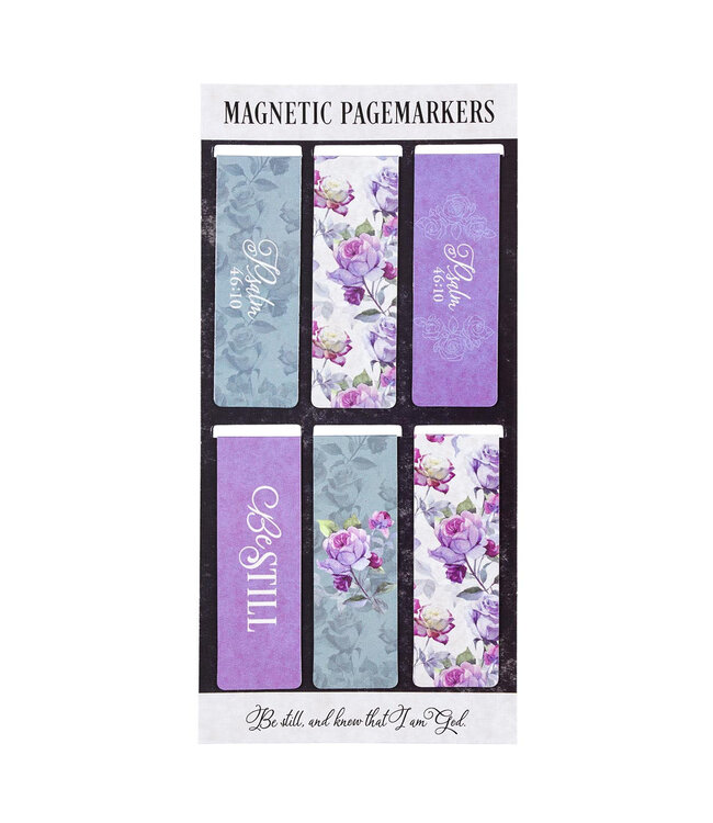 Be Still - Magnetic Bookmark Set - Psalm 46:10