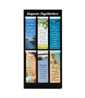 Christian Art Gifts Classic Collection - Magnetic Bookmark Set