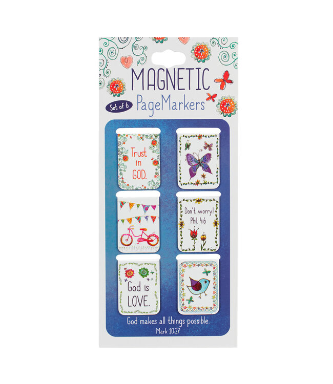Everyday Blessings - Mini Magnetic Bookmark Set | 日常祝福 - 迷你磁性書籤套裝
