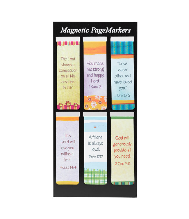 Whimsical Friends - Magnetic Bookmark Set