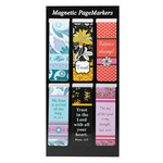 Christian Art Gifts Hope, Trust, and Rejoice - Magnetic Bookmark Set