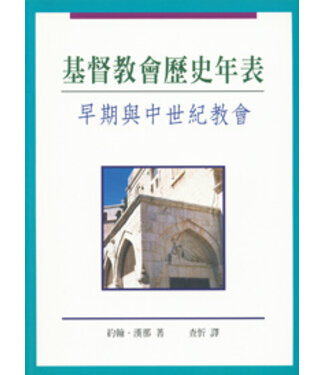台灣中華福音神學院 China Evangelical Seminary 基督教會歷史年表：早期與中世紀教會
