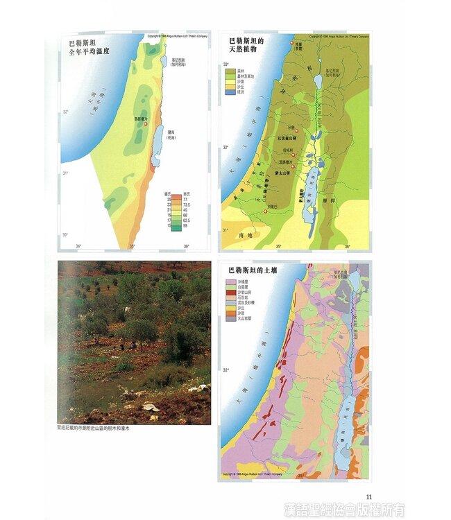 聖經及教會歷史地圖集 Altas of the Bible and the History of Christianity (Hardcover)