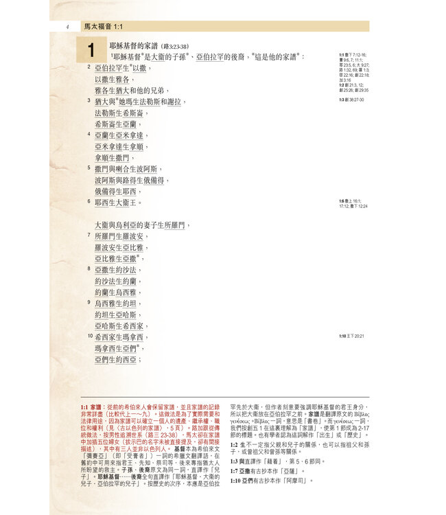 聖經．考古研讀版：福音書及使徒行傳（新漢語譯本經文） CCV Archaeological Study Bible - Gospel & Acts