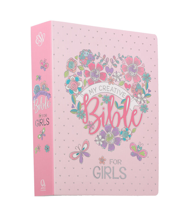 Pink Flexcover My Creative Bible for Girls - ESV Journaling Bible