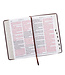 Dark Brown Faux Leather Giant Print King James Version Bible with Thumb Index