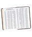 Dark Brown Faux Leather Giant Print King James Version Bible with Thumb Index